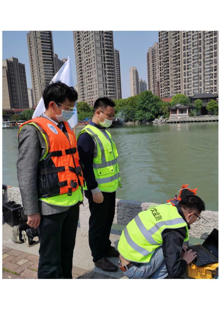 江苏省水文水资源勘测局无锡分局2020太湖流域防大汛水文监测演练现场
